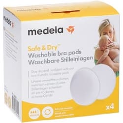 Medela Coppette Assorbilatte Lavabili 4Pezzi