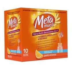 Metamucil 10 Bustine Arancia 58g