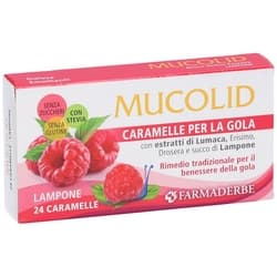 Mucolid Bronc Caramelle Lumaca e Lampone 70g