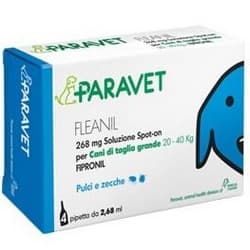 Paravet Fleanil Cani 20-40 kg 4x2,68mL