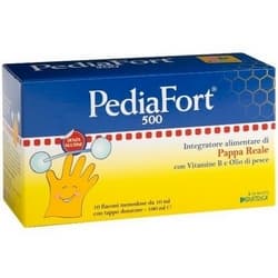 PediaFort 500 Flaconcini 122,3g