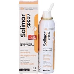 Salimar Spray Sanavita Acqua di Mare Ipertonica 125mL