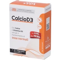 Calcio D3 Sanavita Compresse Masticabili 67,5g