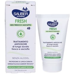 Sauber Fresh Deodorante Fresco e Asciutto Gel 30mL