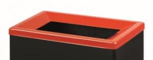 T790437 Profilo metallo Rosso per gettacarte T790402