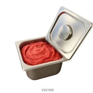 VGCV09 Coperchio inox per vasca fruttini dim. 165x165mm
