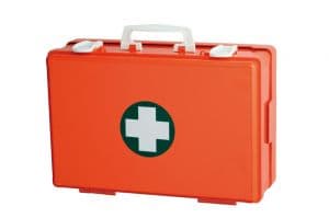 T709014 Valigia primo soccorso arancione