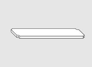 77005.10 Ripiano liscio per scaffale serie standard cm 100x50x4h