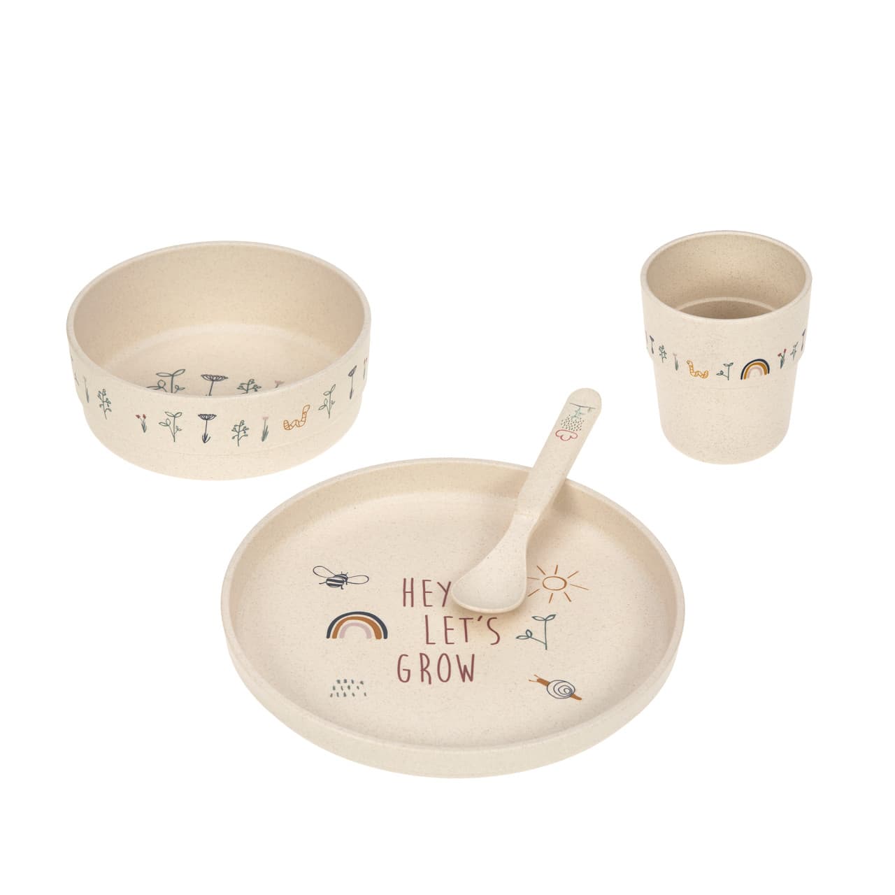 Set di stoviglie per bambini Lässig (4 pezzi)