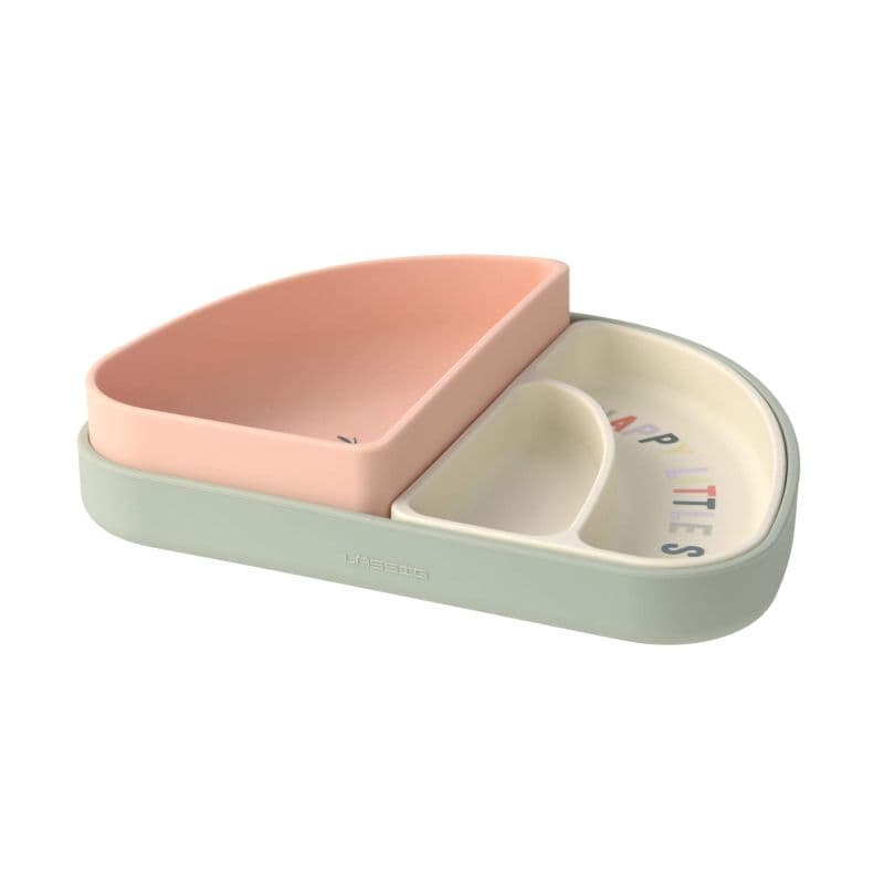 Set di piatti Lässig in silicone (3 pezzi)