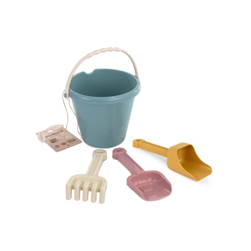 Set sostenibile da spiaggia e sabbia per bambini Miniland Eco Set Arena Junior