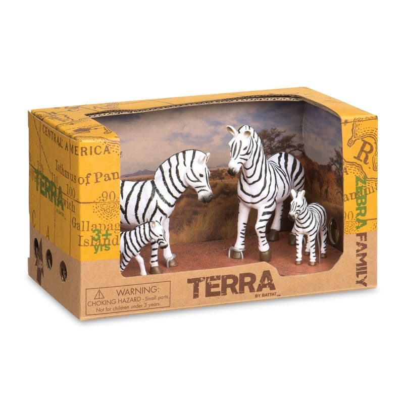 Famiglia Zebra Terra