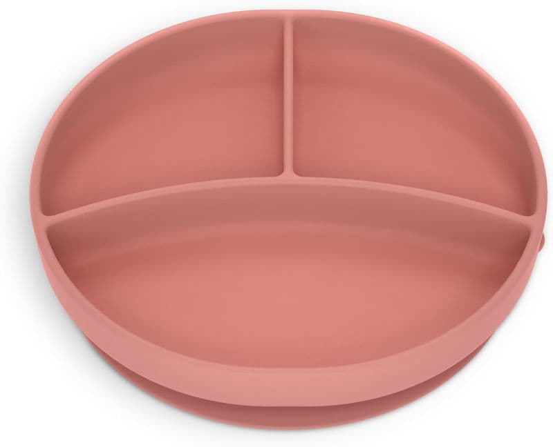 Piatto con Ventosa Suavinex in Silicone con Divisori