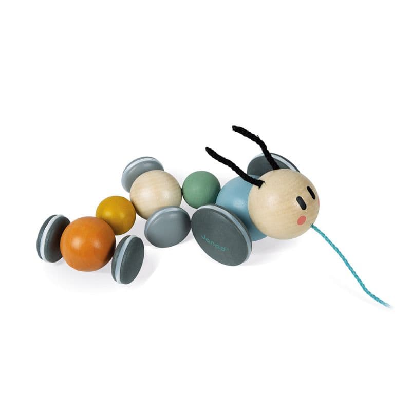 Giocattolo a traino Janod Sweet Cocoon (bruco)