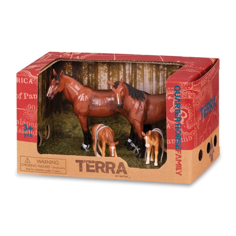 Famiglia di cavalli Terra