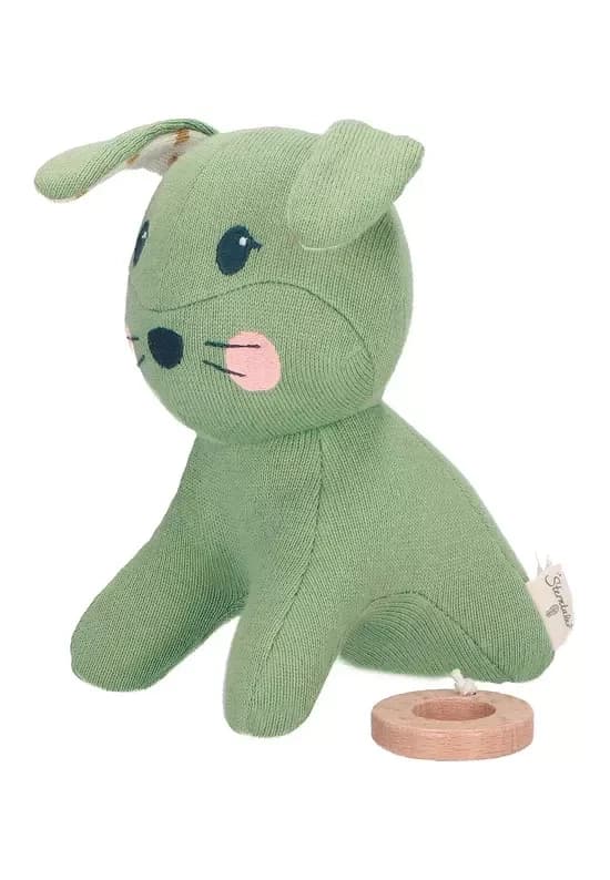 Carillon Sterntaler Kinni coniglio, 17 cm in cotone (biologico)