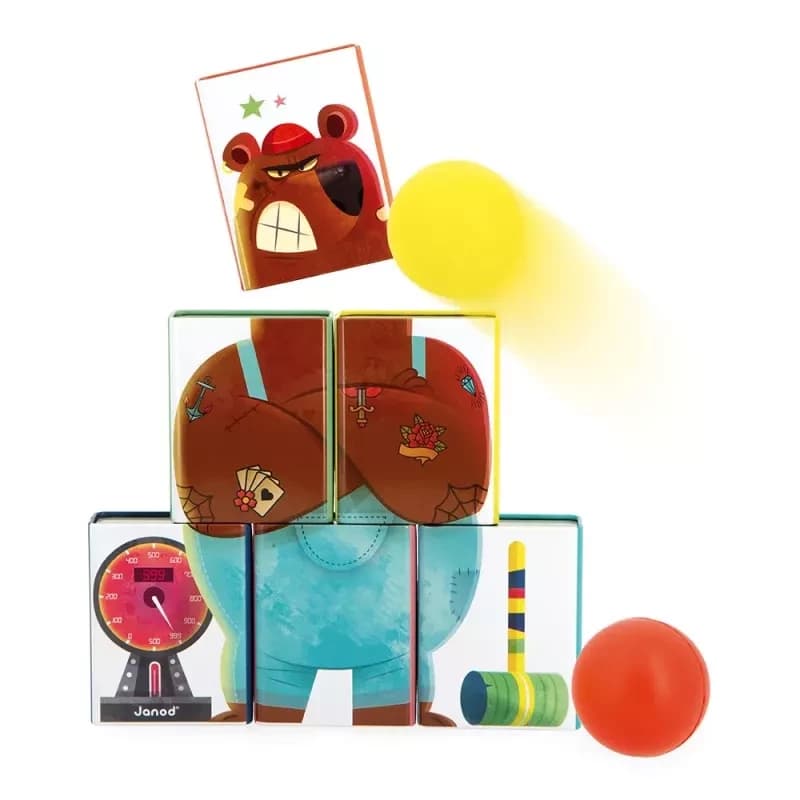 Mr. Bear Janod Tiro Al Barattolo
