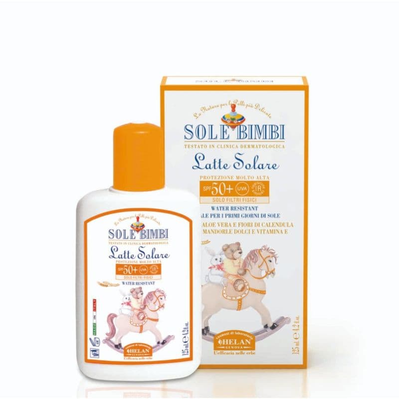 Latte Solare Helan Sole e Bimbi SPF 50+