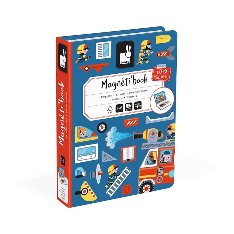 Magnéti'book Janod I vigili del fuoco