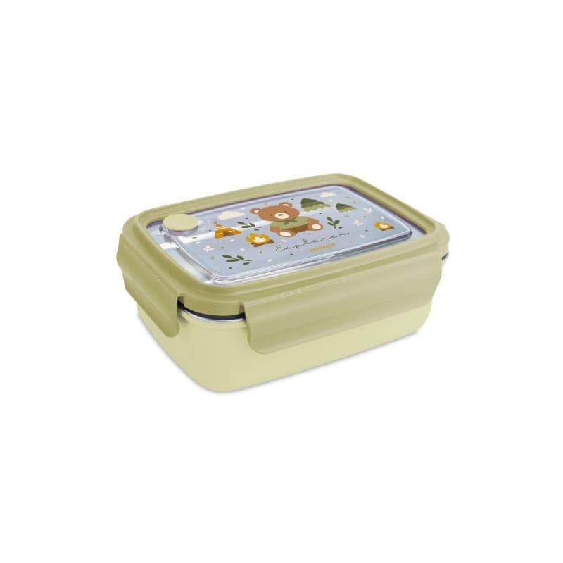 Lunchbox e Portamerenda Miniland in acciaio per bambini