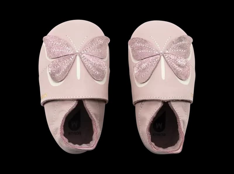 Scarpine Bobux Soft Sole Glitter Wings