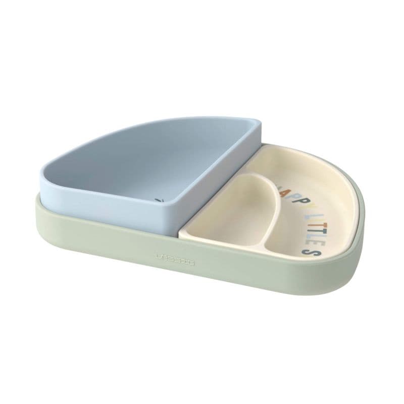 Set di piatti Lässig in silicone (3 pezzi)