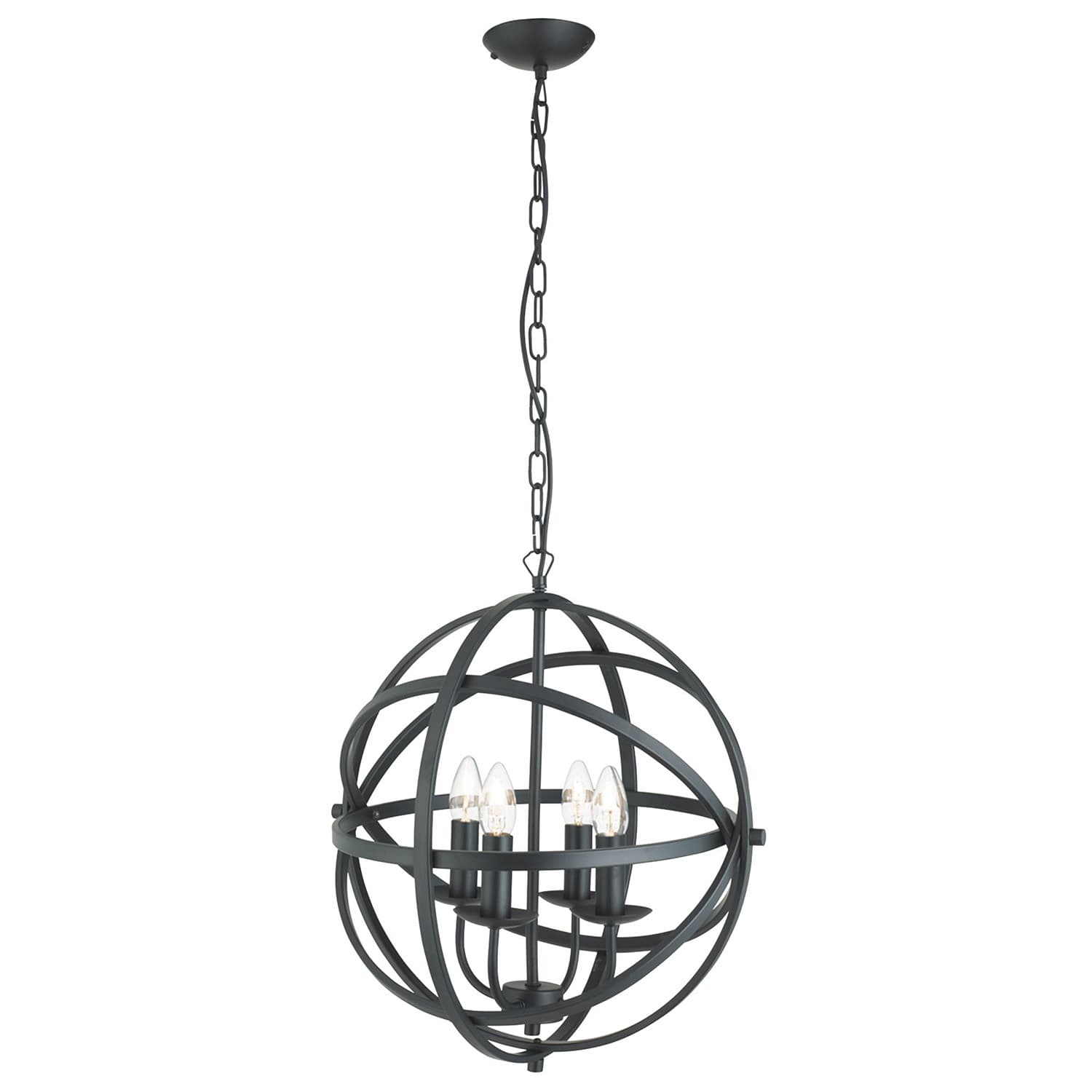 Ciondolo Orbit 4Lt - Metallo nero