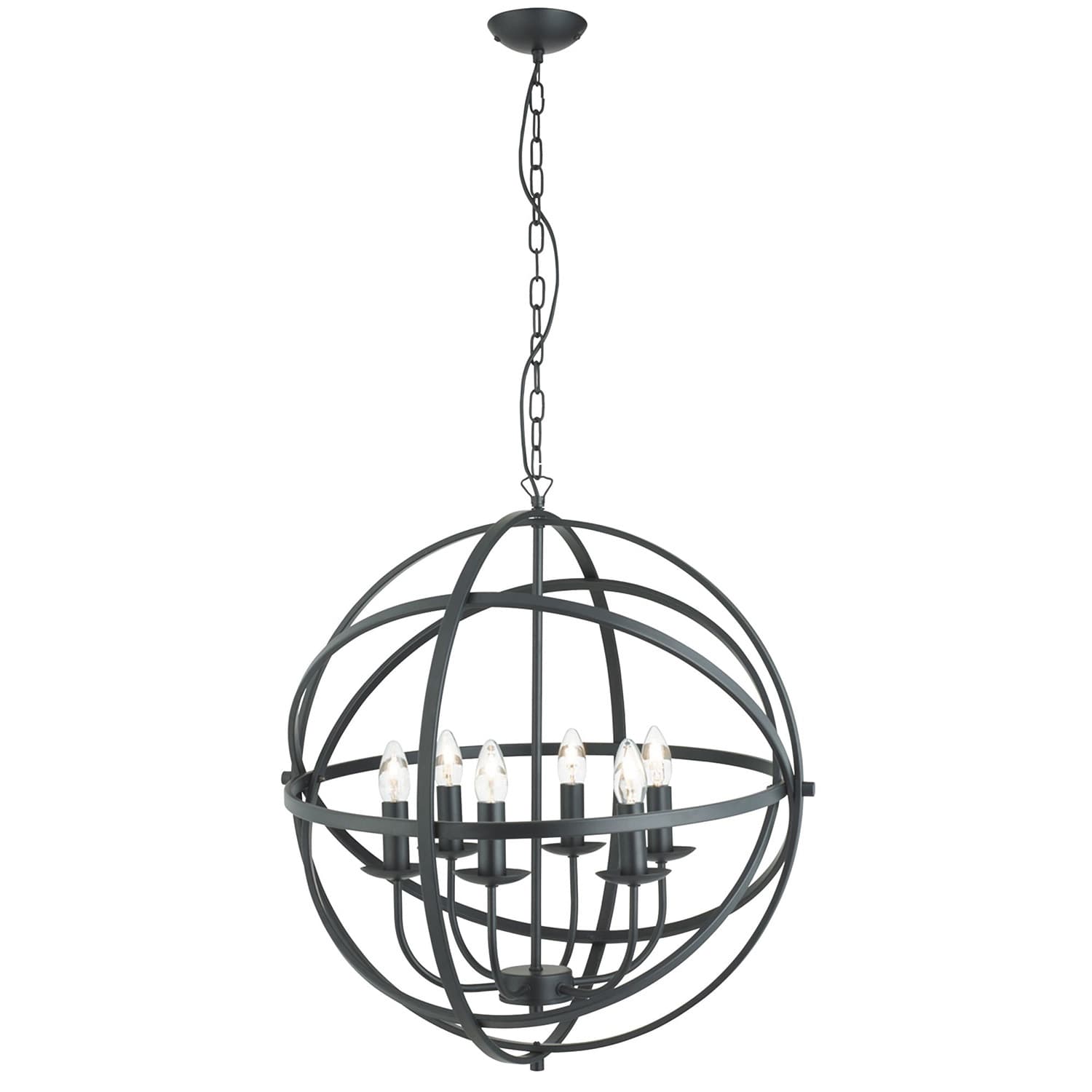 Ciondolo Orbit 6Lt - Metallo nero