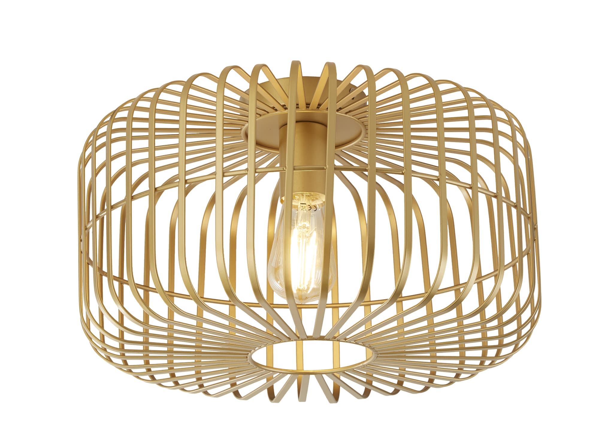 Crib Flush - Metallo oro opaco