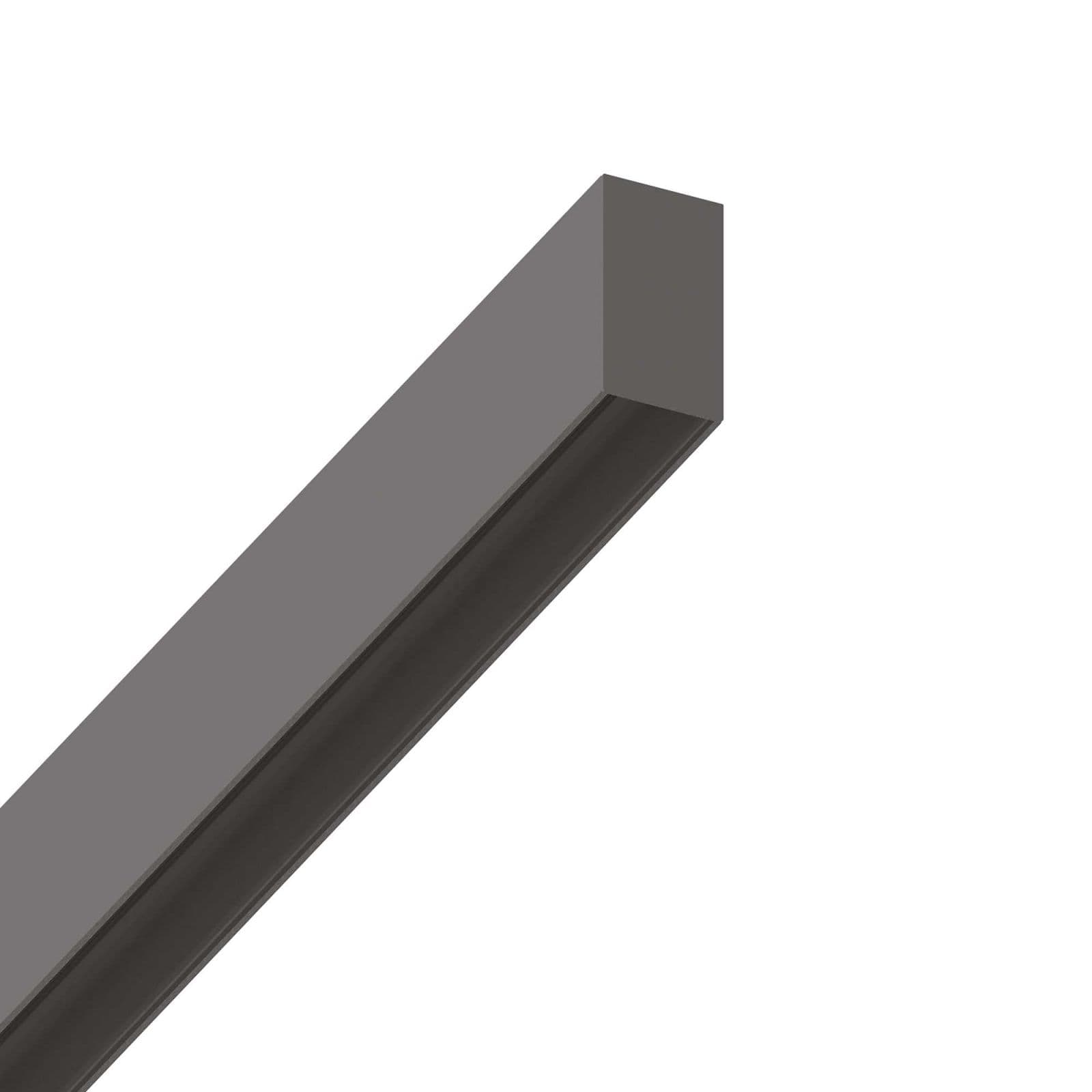 EGO HIGH PROFILO SISTEMA LINEARE BINARIO NERO 100CM IN ALLUMINIO