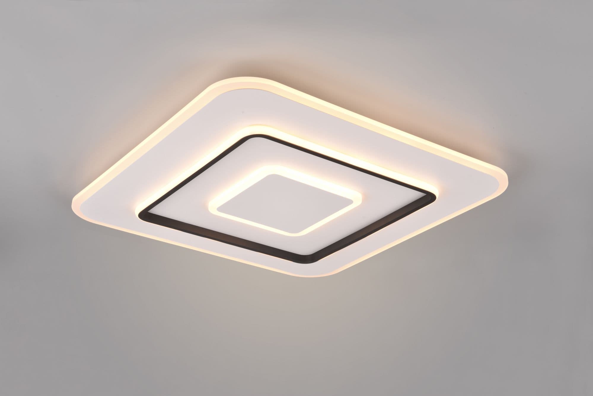 JORA PLAFONIERA LED  55W 6400lm, 2700 - 6000K QUADRATA CON TELECOMANDO MULTIFUNZIONE 60CM X 60CM DIMMERABILE