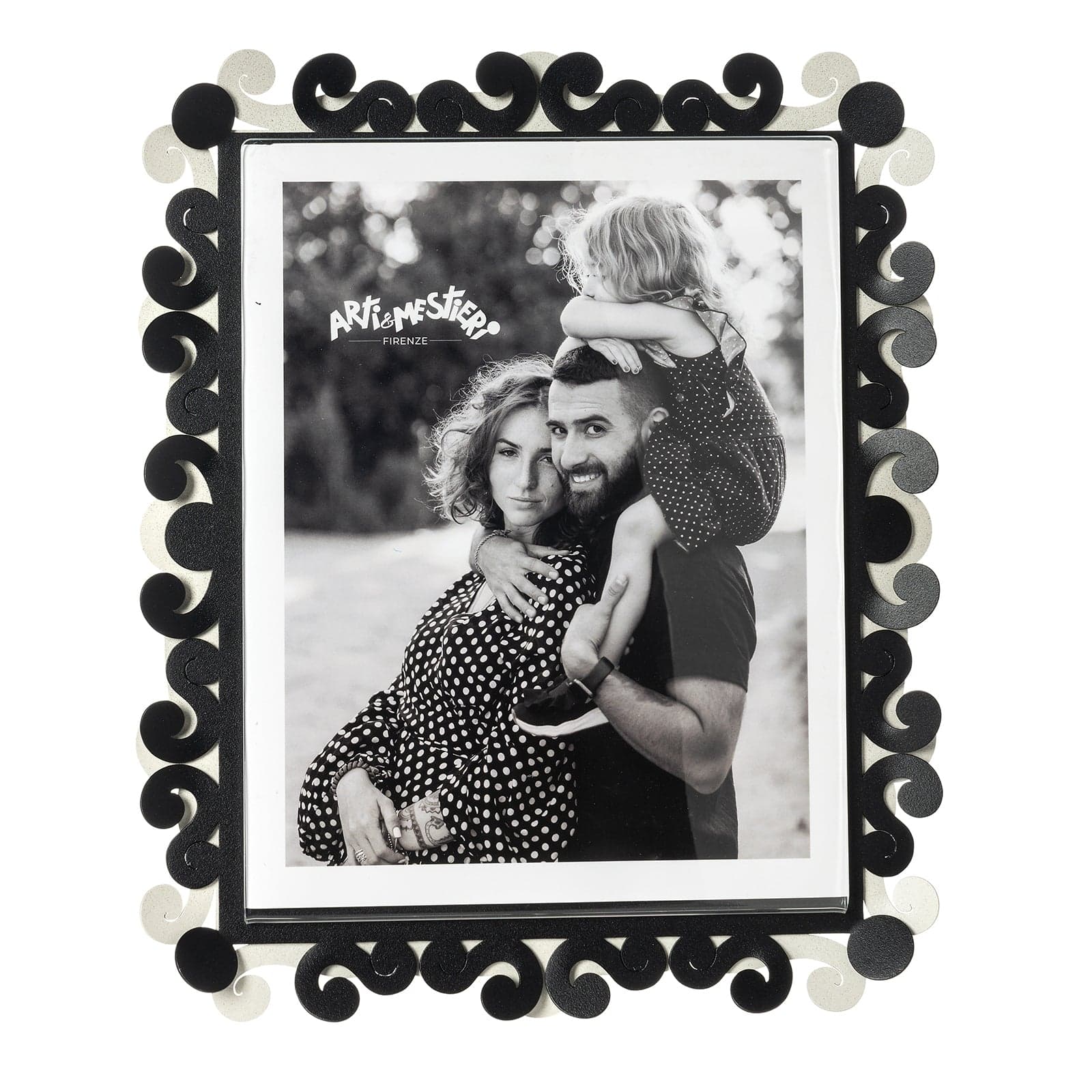 Portafoto Koko maxi avorio,nero