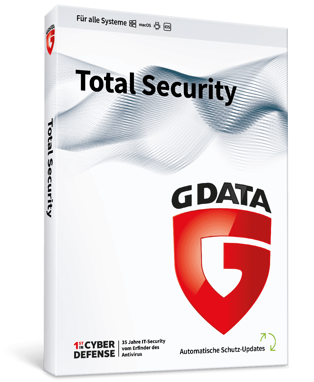 G DATA TOTAL SECURITY 3 PC 1 ANNO