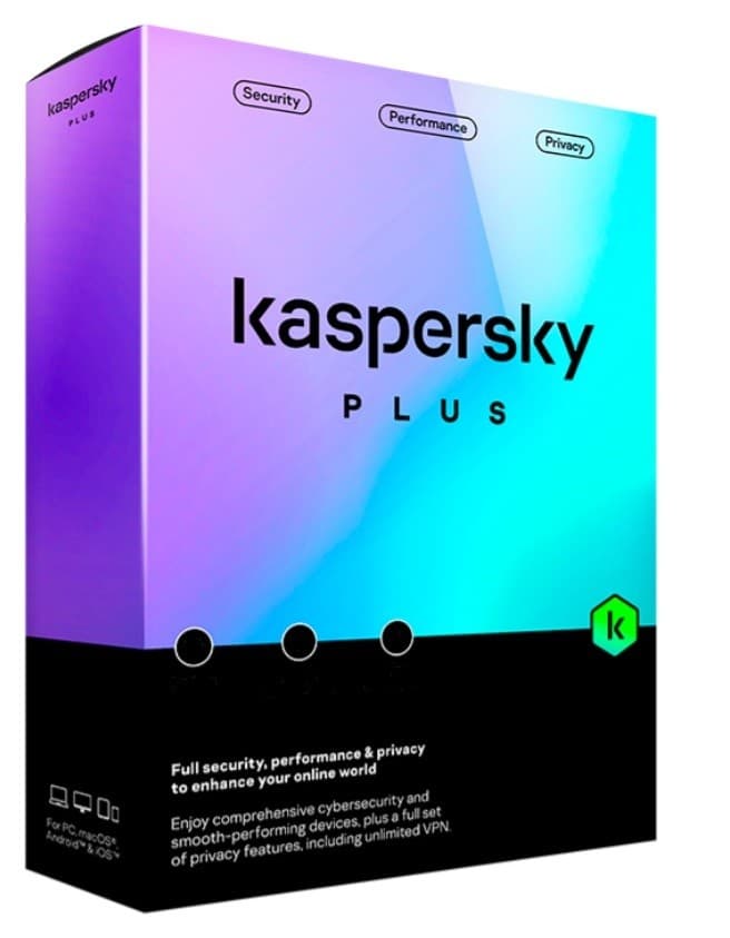 KASPERSKY PLUS 10 DISPOSITIVI 1 ANNO