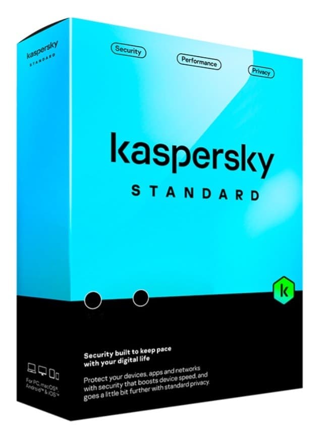 KASPERSKY STANDARD 1 DISPOSITIVO 2 ANNI
