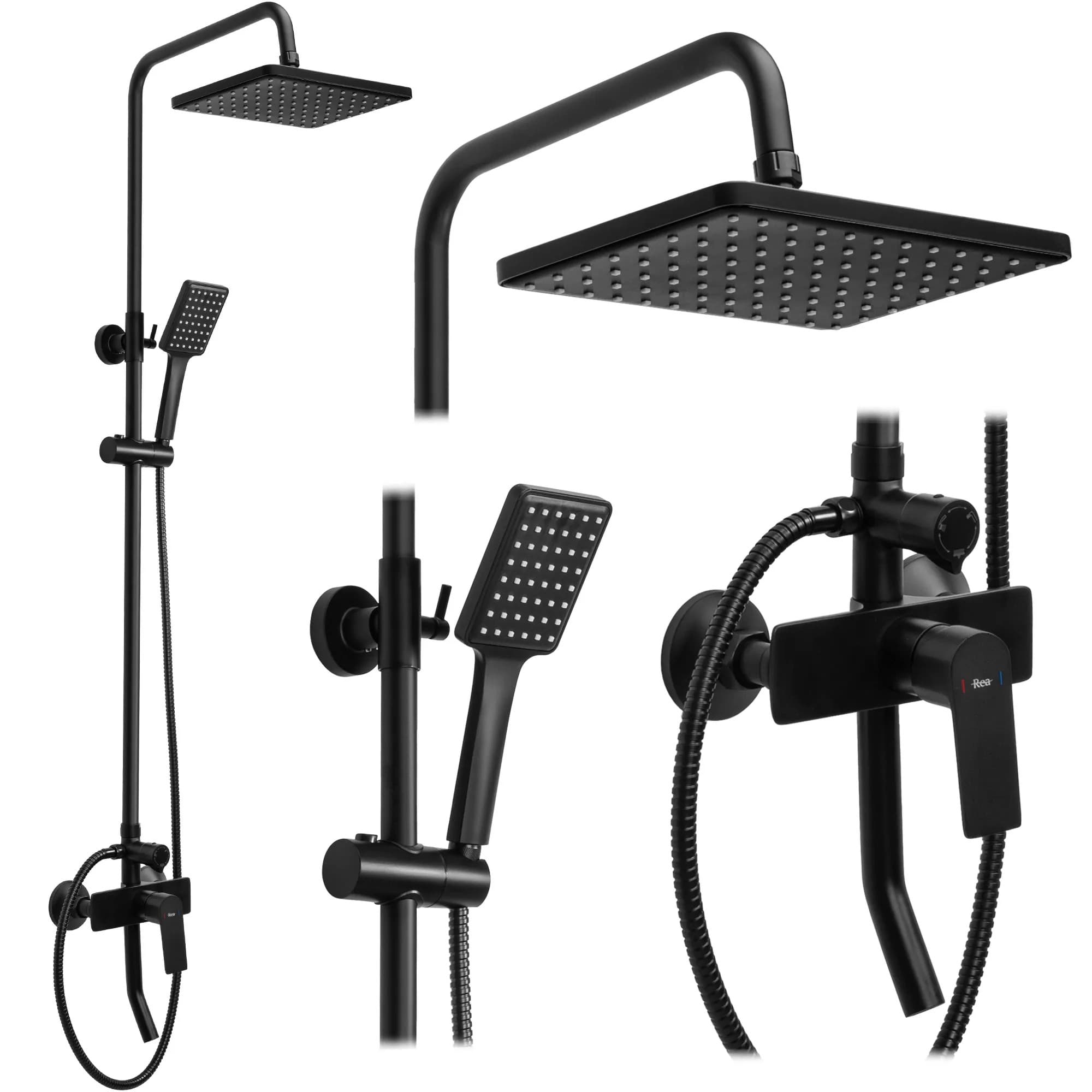 Set Doccia Rea Maximus Black