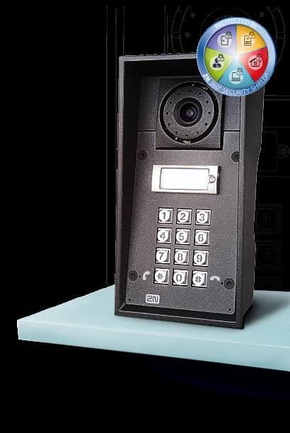 9151101CHRPW - 2N® IP Force - 1 button, HD camera, pictograms, 10W speaker (card reader ready)