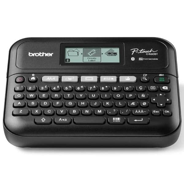 Etichettatrice elettronica desktop con valigetta Brother PTD460BTVP