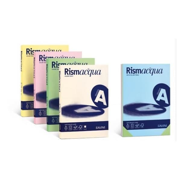 RISMACQUA – A4 Celeste – 200g/m2 - 125fogli