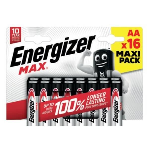ENERGIZER - Batteria Max AA conf.16