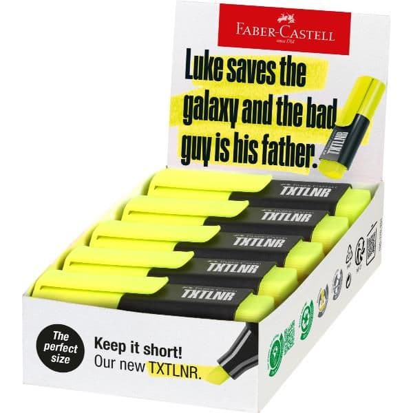 EVIDENZIATORE MINI TXTLNR SUPERFLUORESCENT GIALLO