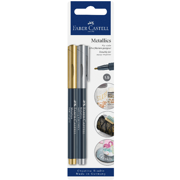 Blister marker metallics heart gold/nothing else metals