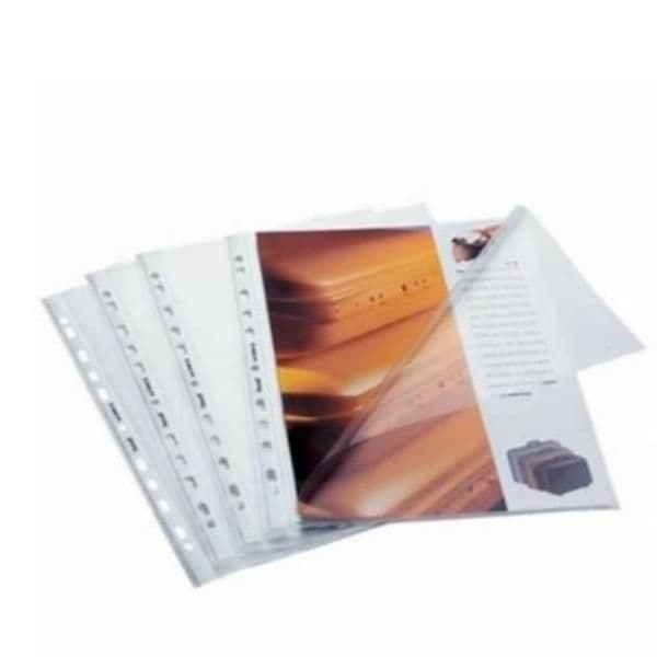 Buste a foratura universale aperte sui 2 lati antiriflesso conf.50