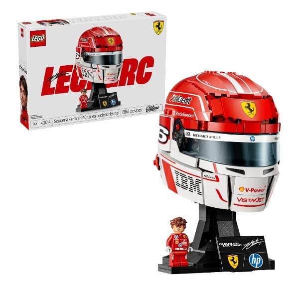 Casco di Charles Leclerc Scuderia Ferrari HP