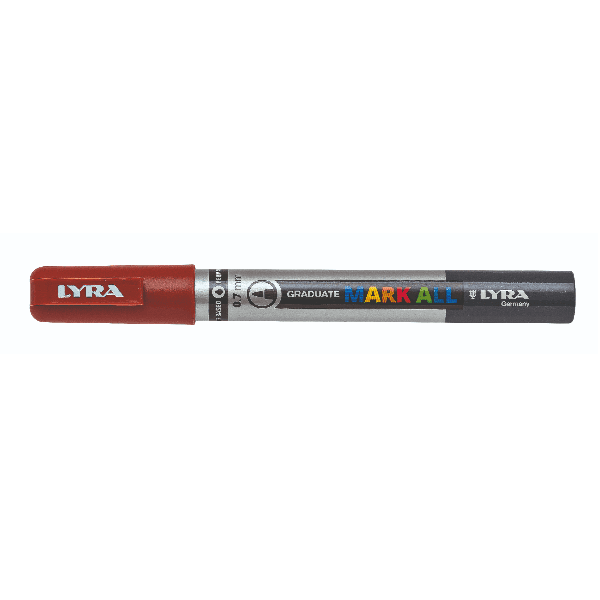 LYRA GRADUATE MARK ALL – ASTUCCIO 6 PEZZI, 0,7mm - MARRONE