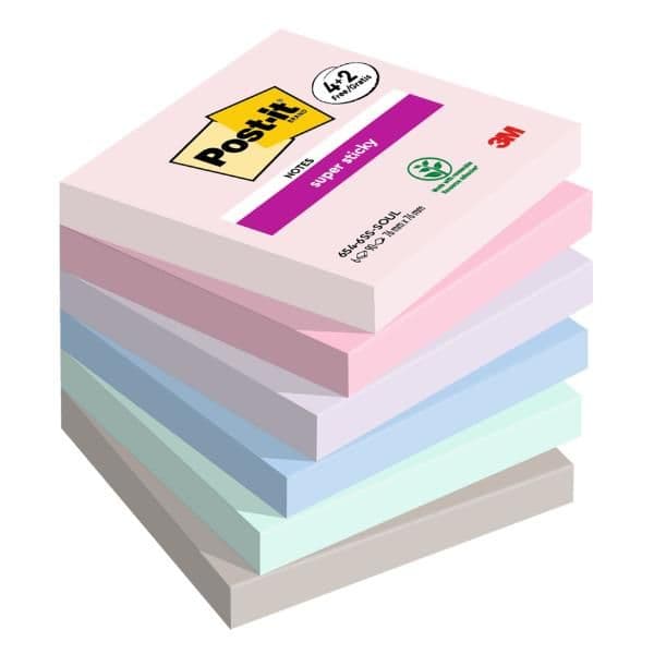 Post-it® Super Sticky SOULFUL