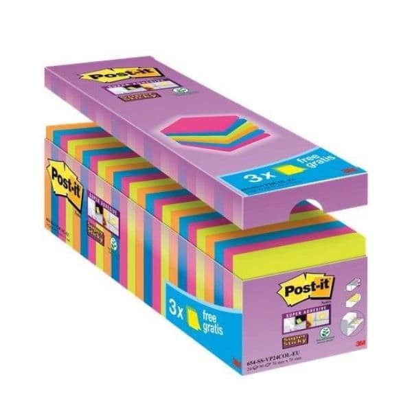 Post-it® Super Sticky - VALUE PACK