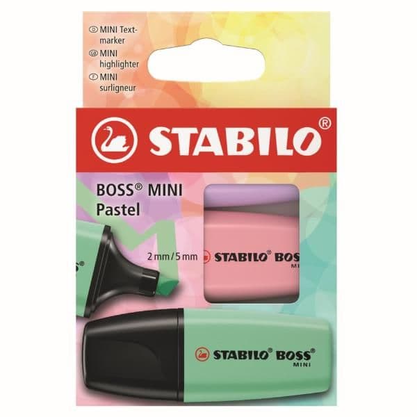 BOSS MINI PASTEL - 3 PEZZI