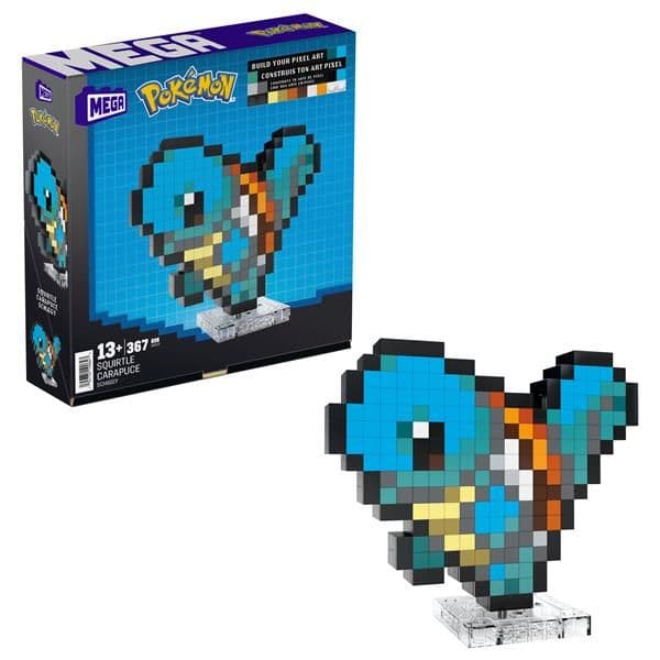 MEGA POKEMON PIXEL ART SQUIRTLE