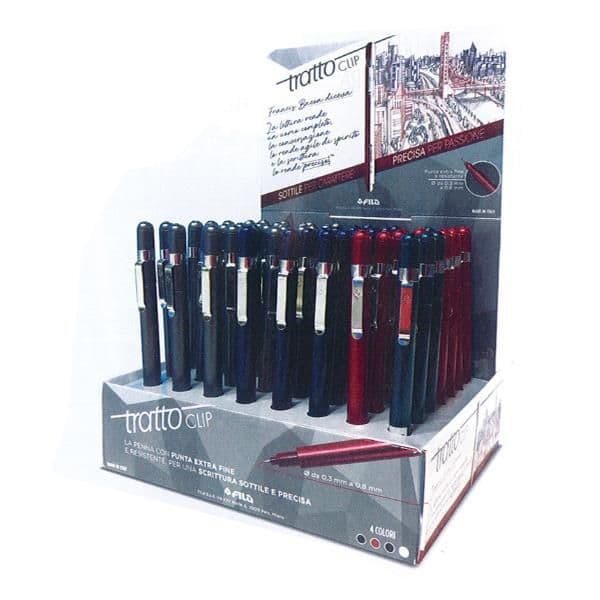 TRATTO CLIP – ESPOSITORE 56 PEZZI